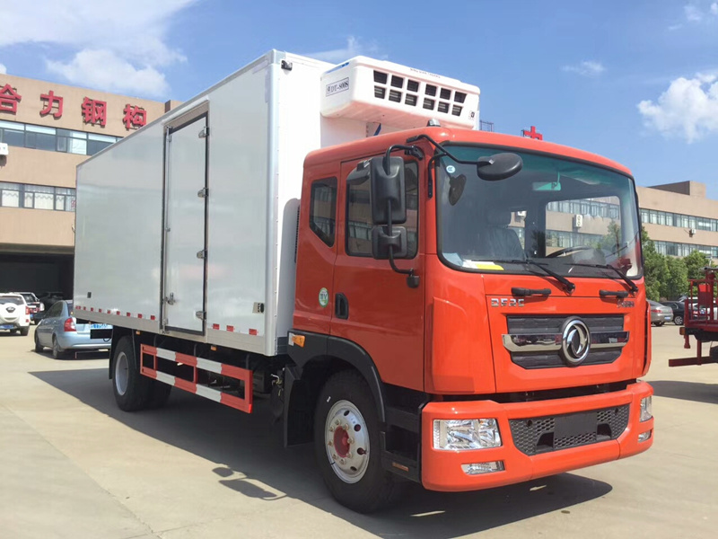 东风D9 6.8米冷藏车实拍图片