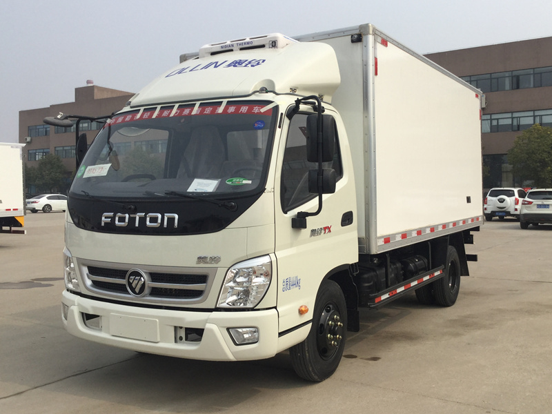 福田奥铃TX 4.1米冷藏车实拍图片