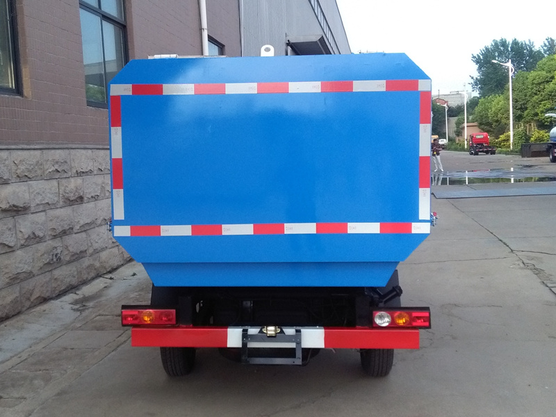 福田驭菱3方蓝牌挂桶式垃圾车实拍图片