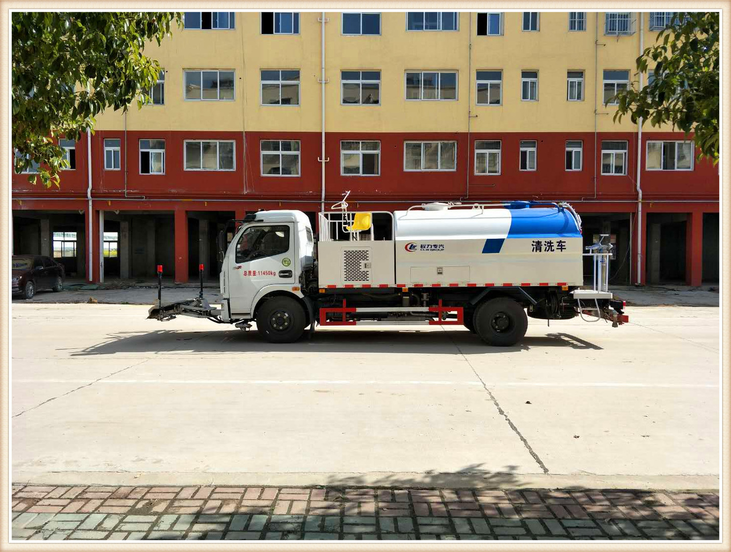 高低压冲洗 东风大多利卡6吨路面清洗车 路面清洗神器 