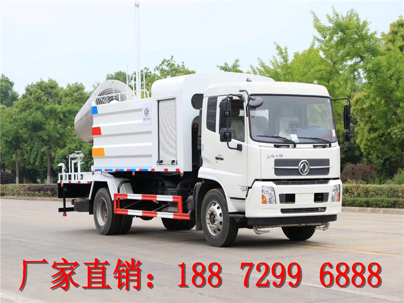 东风天锦12方抑尘车-降霾除尘神器