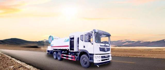 东风T5抑尘车（60~120米，罐体16方~20方）