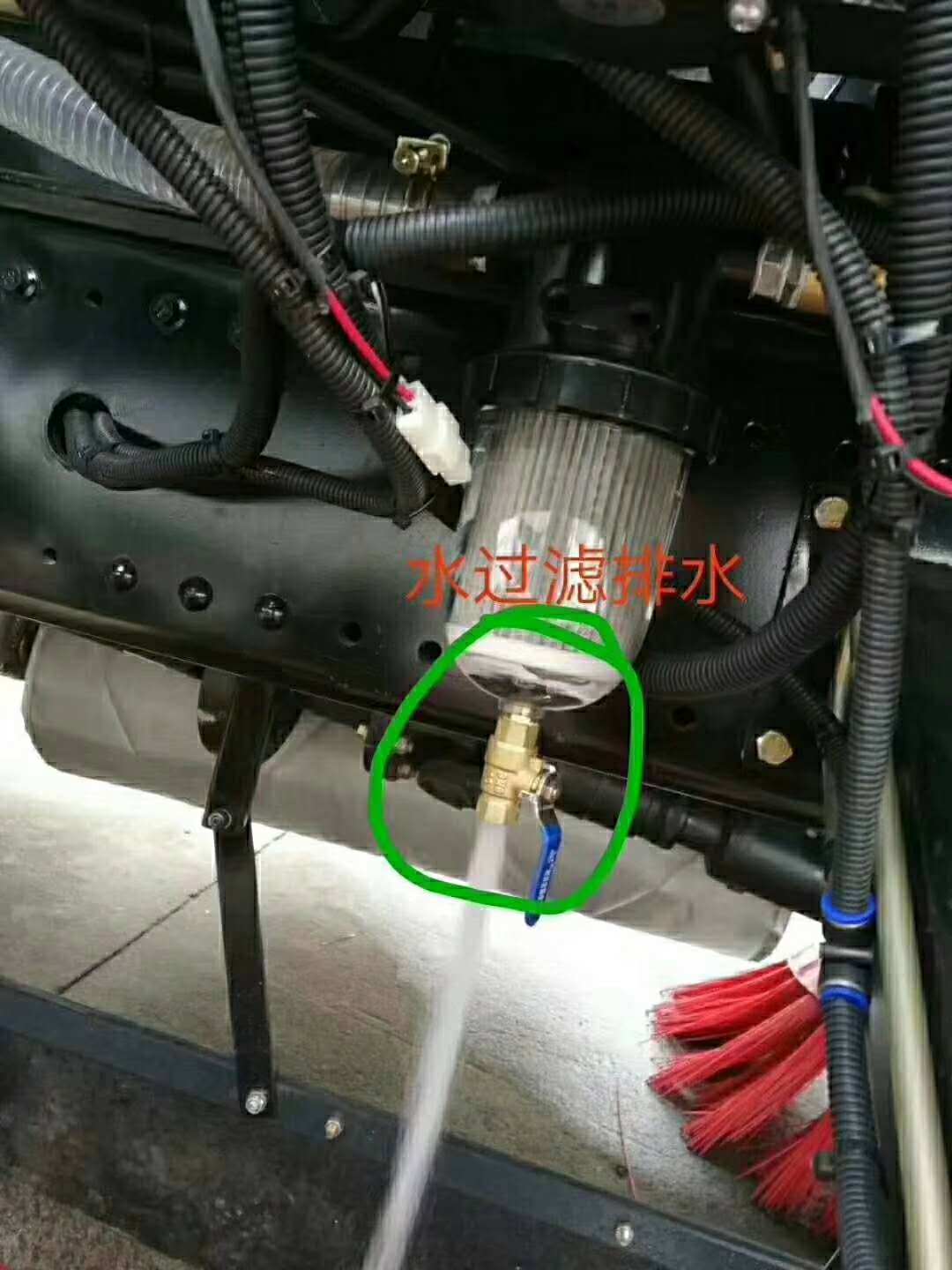 洗扫车冬天排水指南，