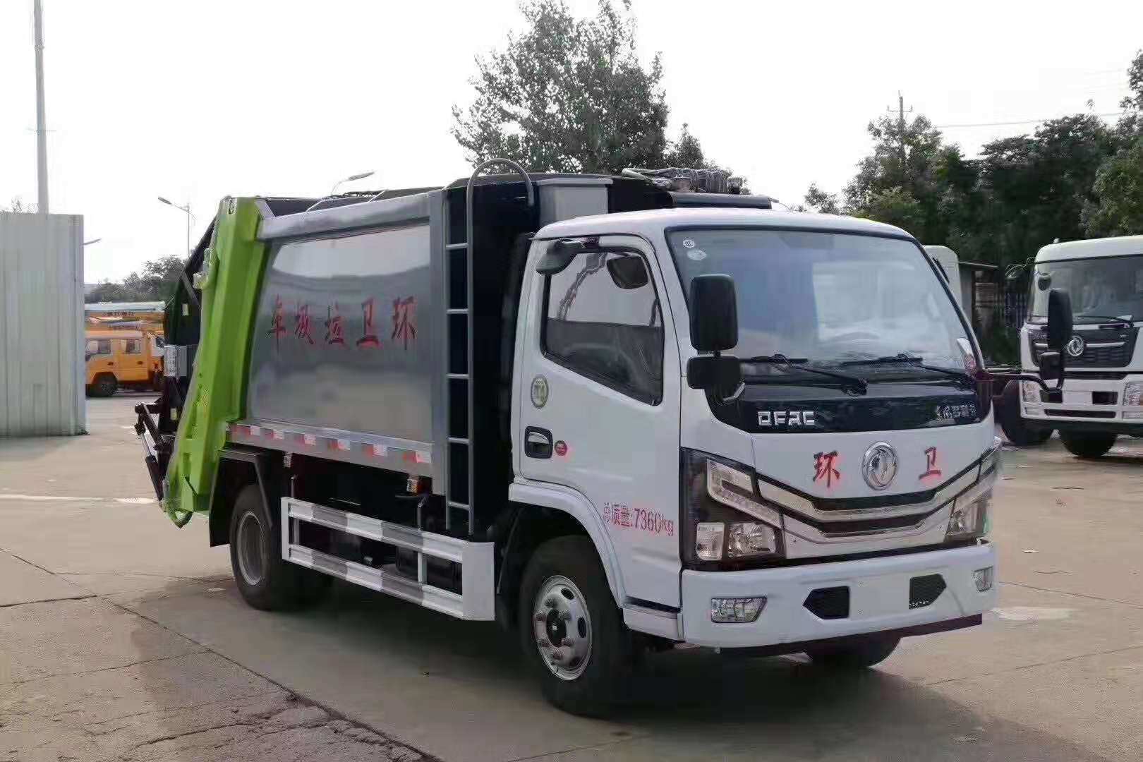 国六可以上户了 国六压缩垃圾车 厂家直销