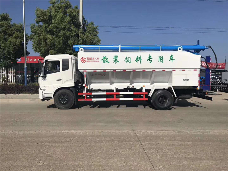 拉饲料用什么车，散装饲料车配置价格