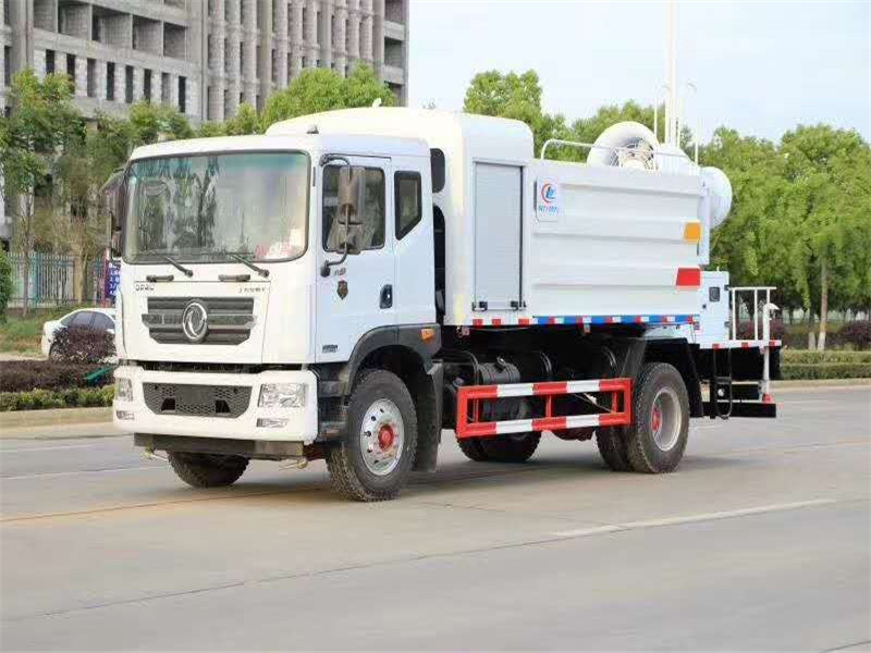 国六排放的洒水车，多功能抑尘车厂家参数配置报价