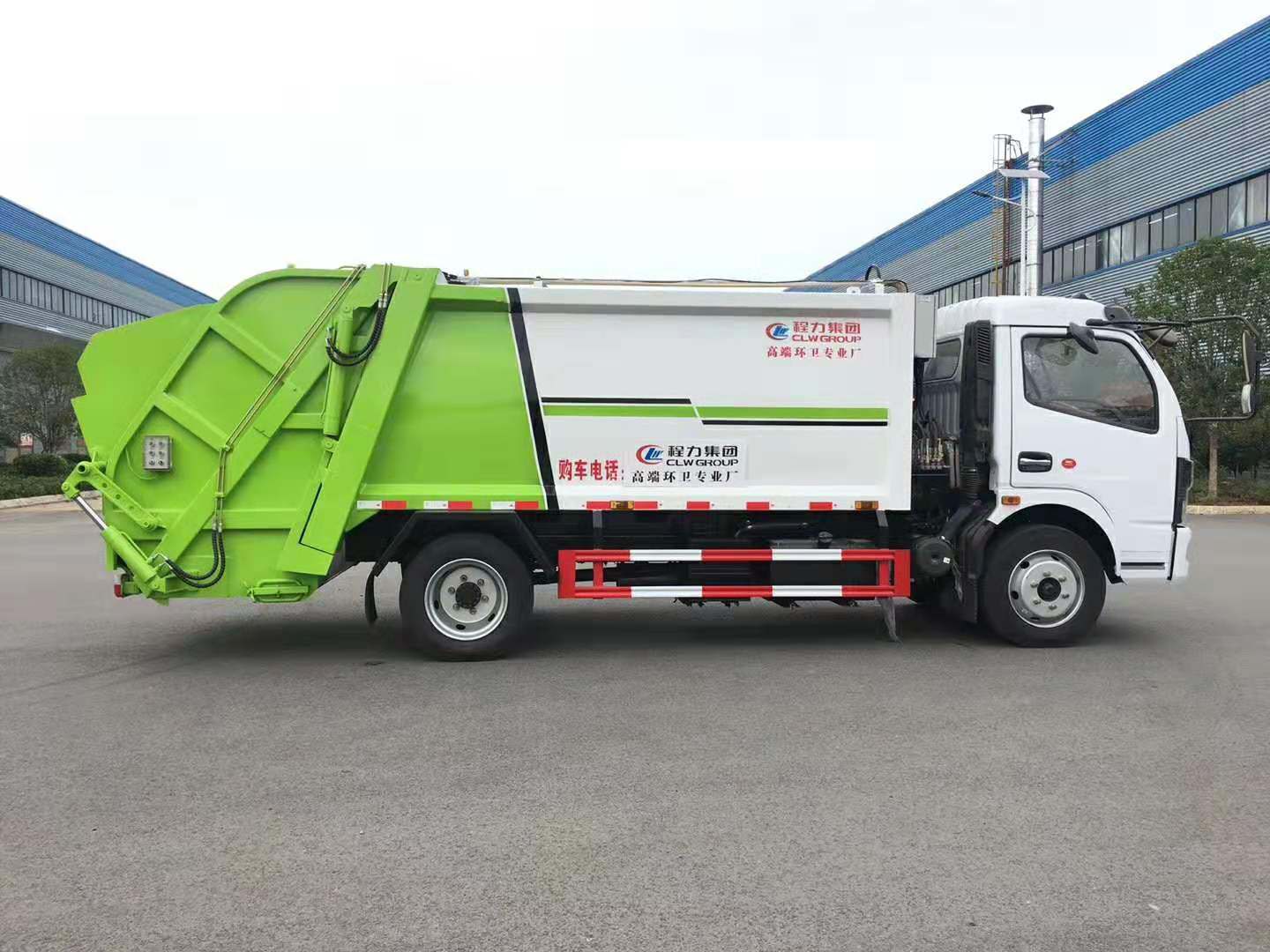 东风国六压缩垃圾车 垃圾车使用方法及参数 价格 图片