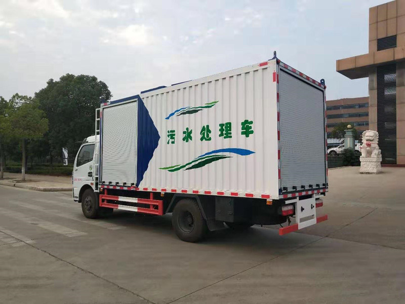 国六东风多利卡污水处理车 治理污水的高效环保实用车型