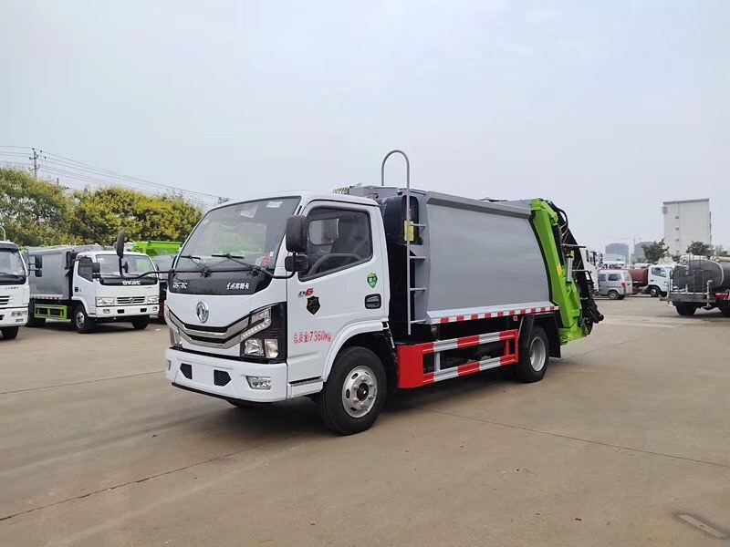 国六6方后装压缩式垃圾车