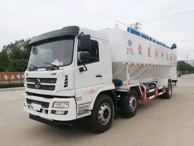 陕汽轩德散装饲料车技术参数《30方车型》