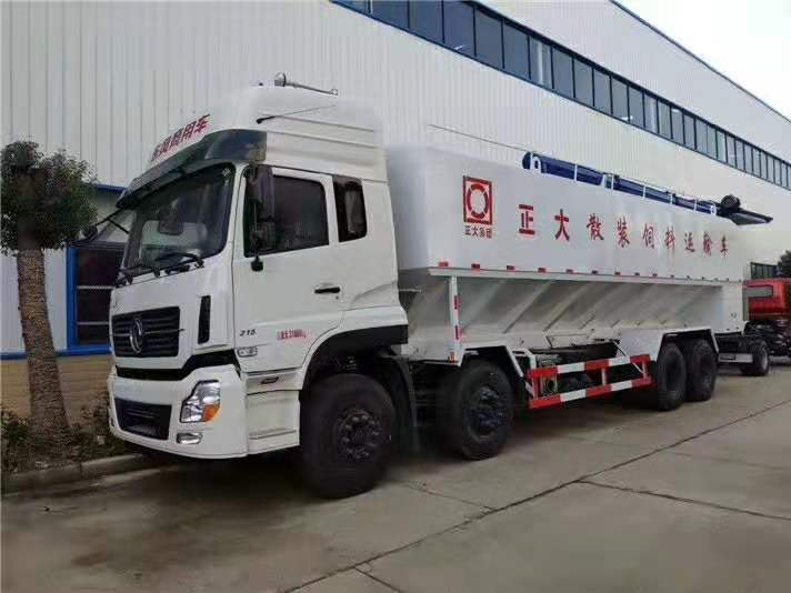 东风天龙40方（20吨)散装饲料运输车 各种吨位任你选择