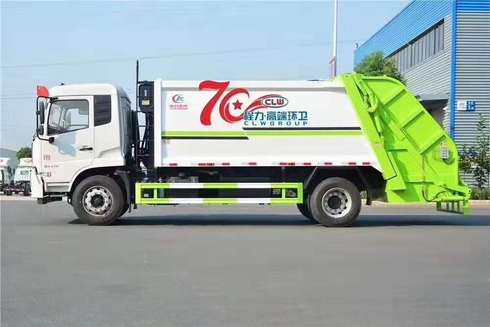 天锦国六14方压缩垃圾车实拍图片