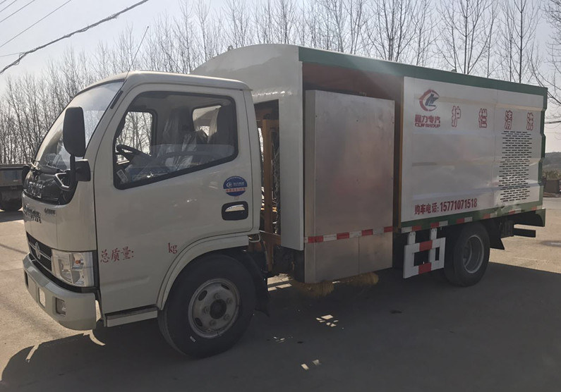 东风牌护栏清洗车维护保养及具体作业流程说明
