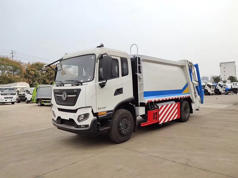 国六天燃气后装压缩式垃圾车