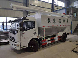 6吨散装饲料车 12方散装饲料运输车