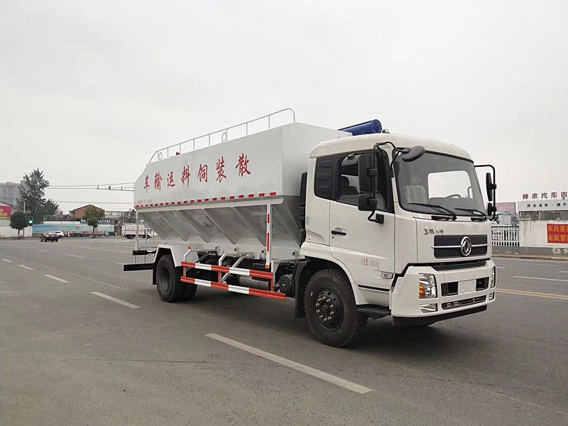 22方（12吨）东风天锦散装饲料车 配置和图片