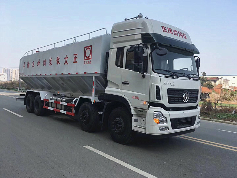 40方（20吨）东风天龙散装饲料车 配置和图片