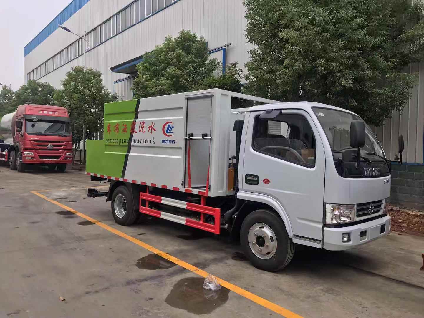水泥浆洒布车图片价格