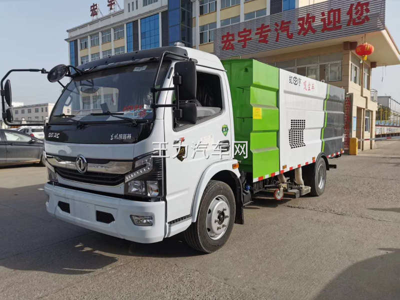 东风国六吸尘车图片