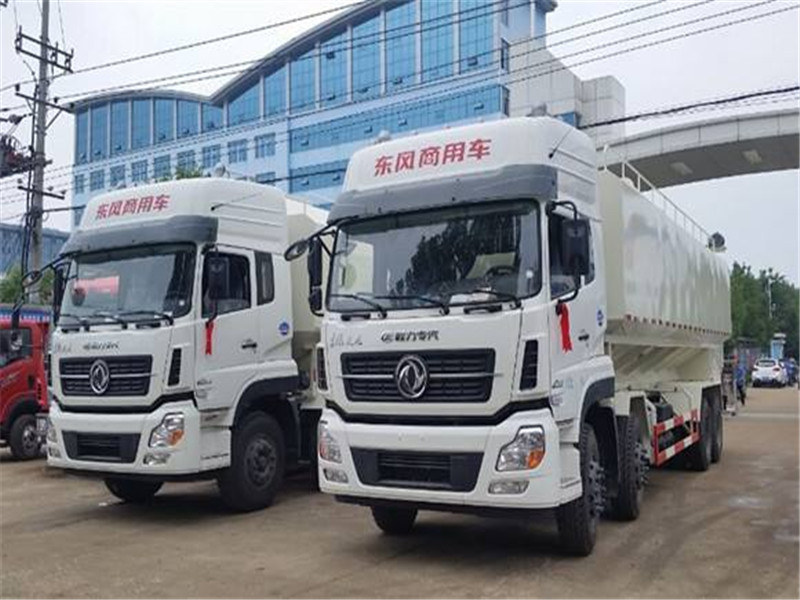 20吨散装饲料车，前四后八饲料车价格