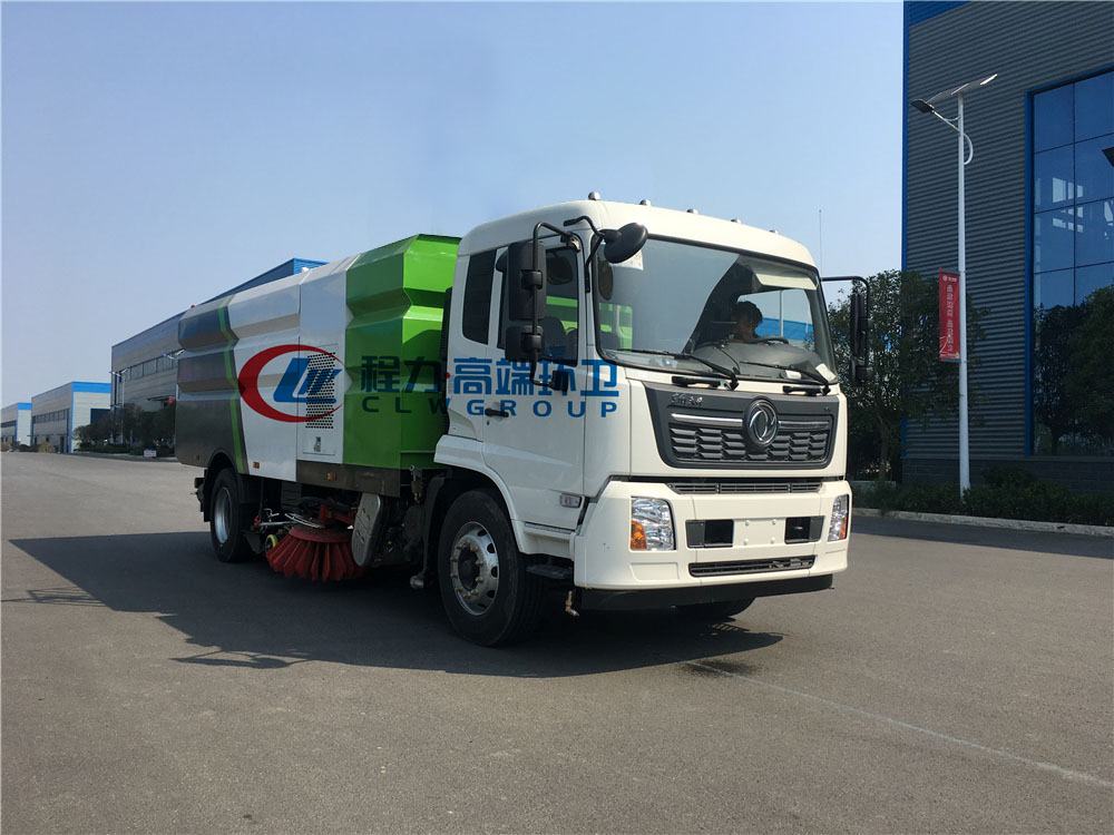 东风天锦高压清洗机扫车