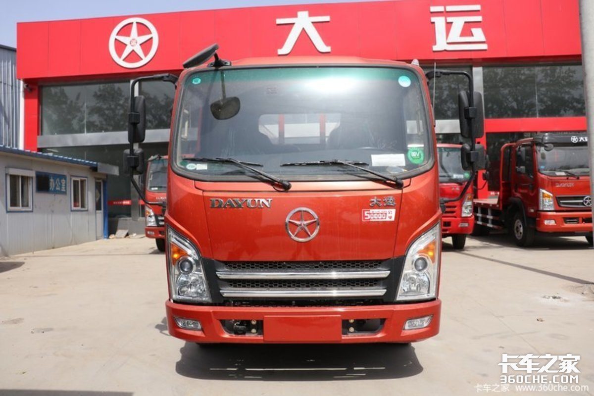 **输出143马力 图说大运新奥普力轻卡专用车