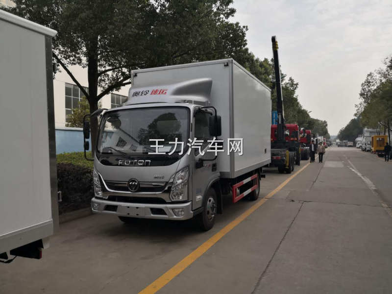 国六福田奥铃速运冷藏车图片