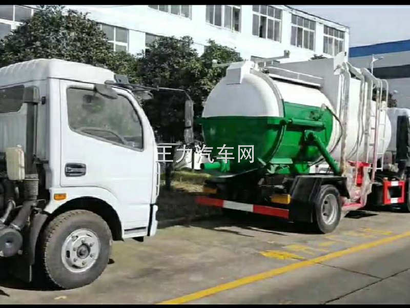 国六东风8方餐厨垃圾车生产完工视频