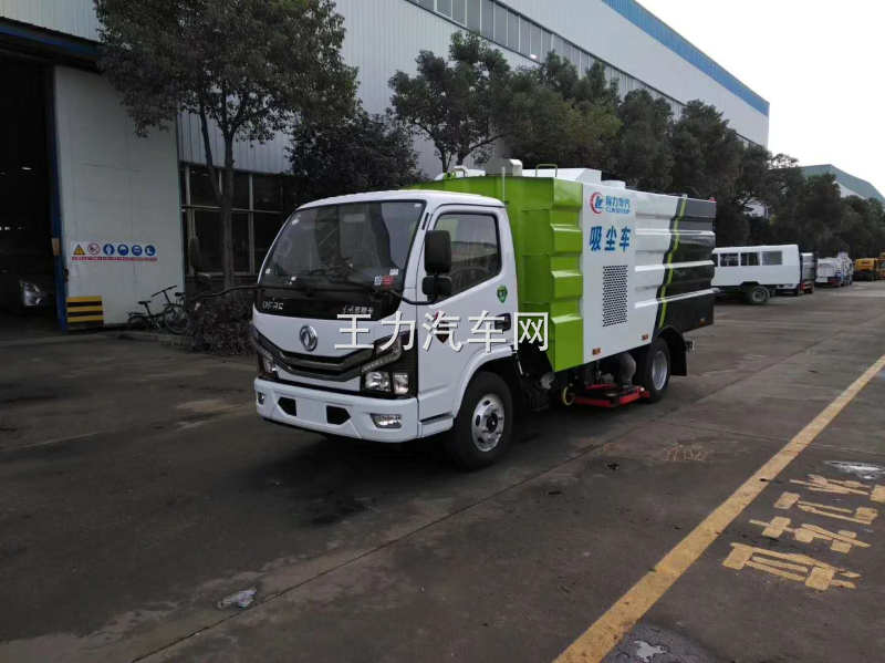 程力威牌东风国六小多利卡吸尘车图片