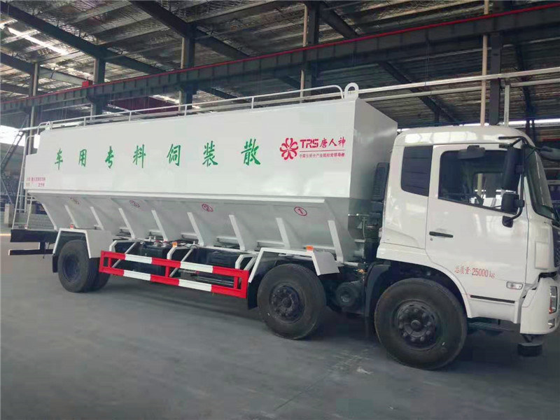 厂家直销33方散装饲料运输车质优价廉可办按揭