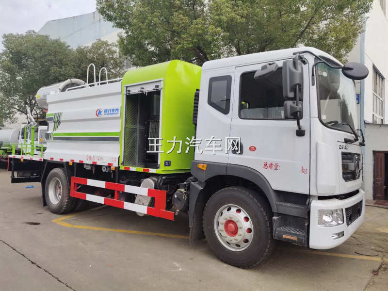 国六东风D9方罐多功能抑尘车图片