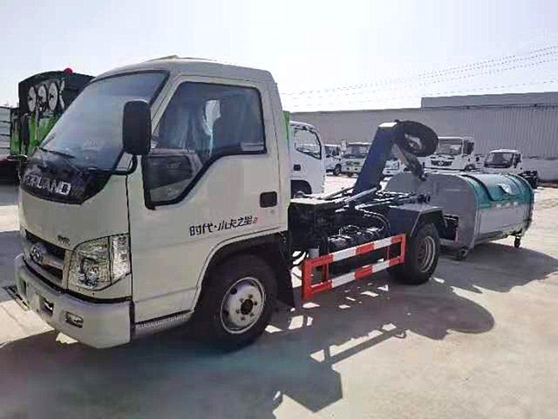  3方勾臂垃圾车  垃圾桶价格