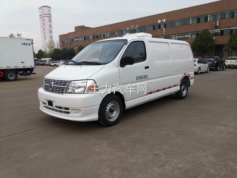 金杯新快运国六冷藏车，专业，专心，专注，让生活更美好图片