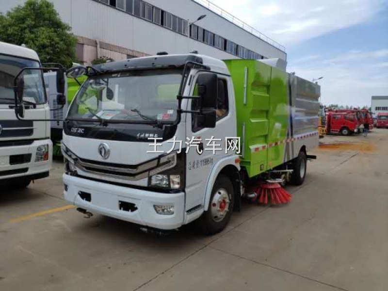 国六东风吸尘车图片