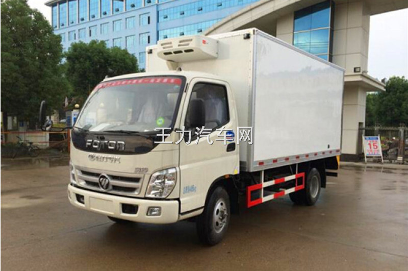 福田奥铃冷藏车，4米2厢长，厂家**报价图片