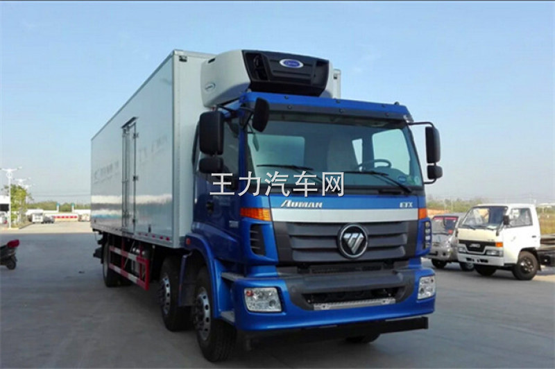福田前四后四冷藏车，多少钱一辆图片