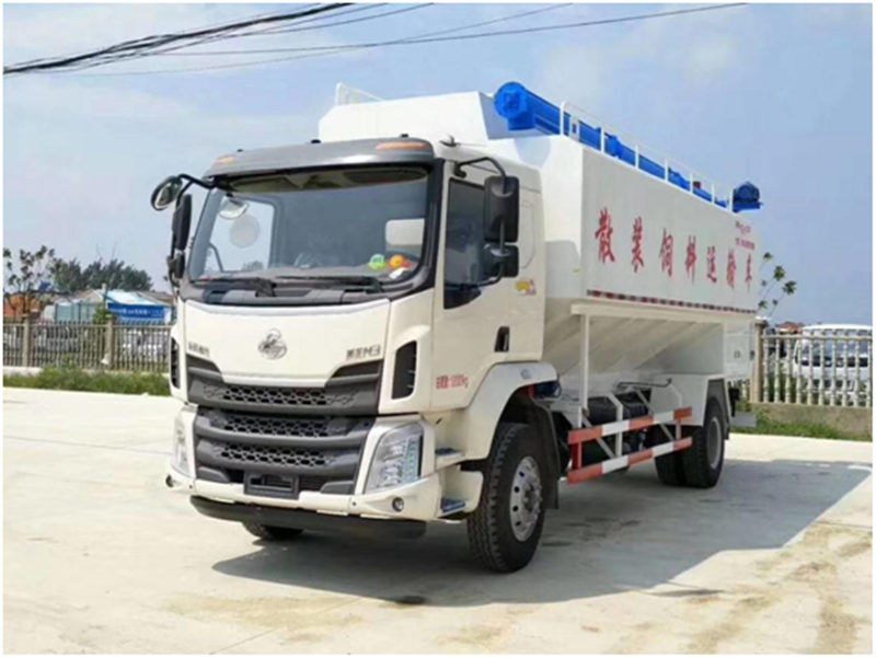 柳汽乘龙散装饲料车