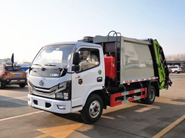 新款国六6方压缩式垃圾车参数配置 垃圾清运车理想车型
