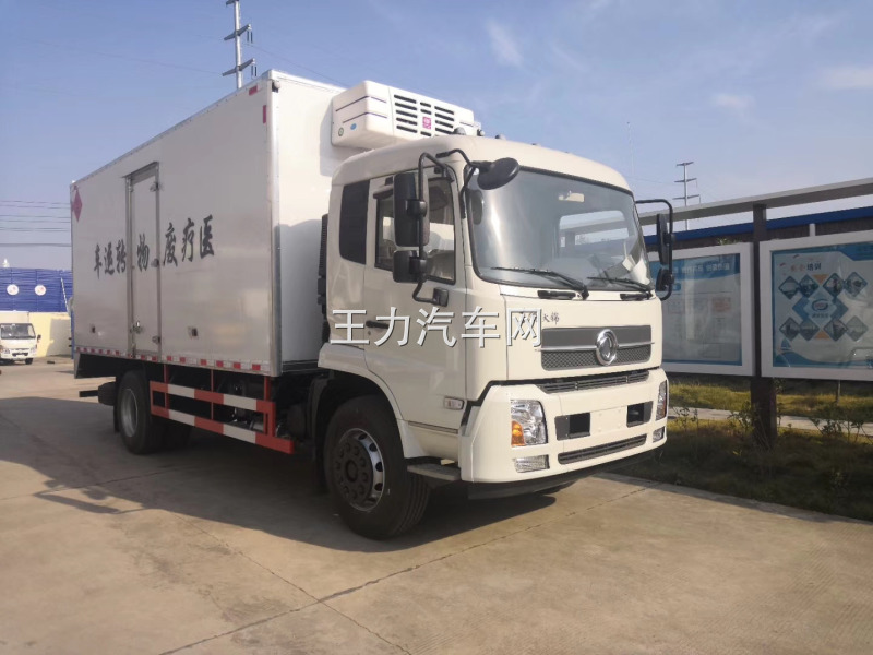 东风天锦医疗废物转运车，4700轴距，康机190马力，欢迎订视频
