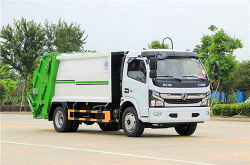 新能源纯电动8方压缩垃圾车-厂家**报价