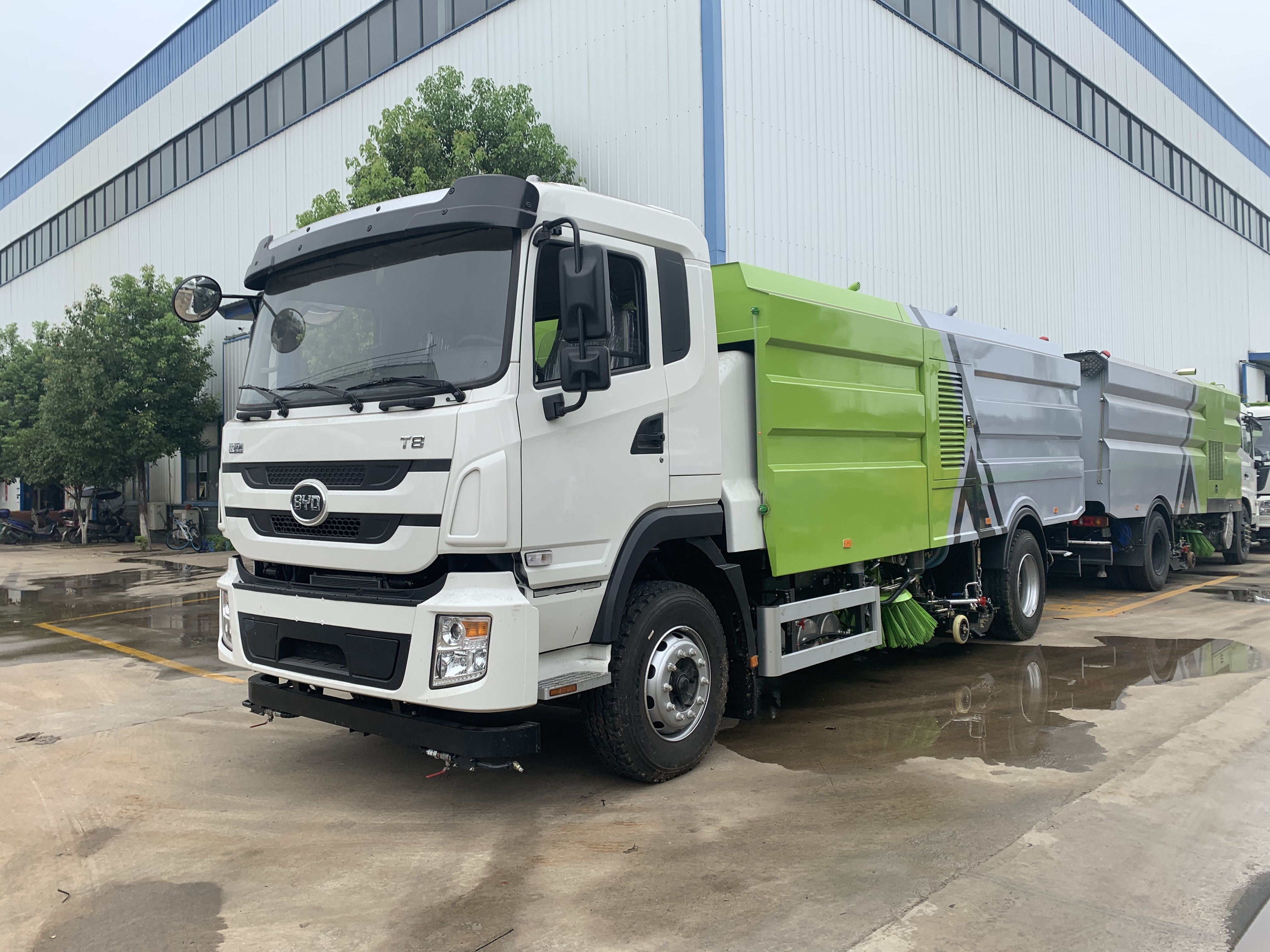 大型纯电动洗扫车 比亚迪纯电动洗扫车