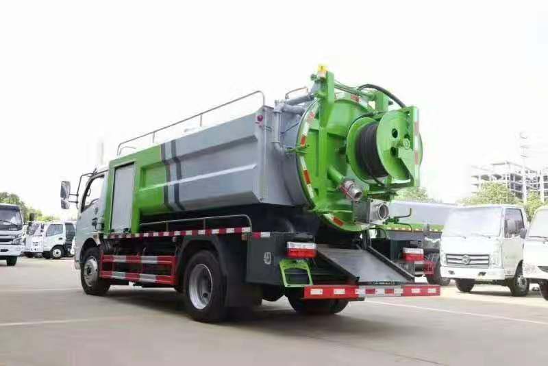国6东风多利卡清洗吸污车
