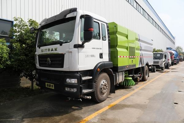 汕德卡C5H国六220马力洗扫车配置详解