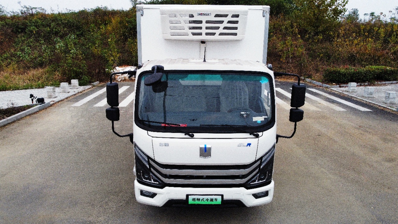 吉利增程式绿牌冷藏车（4.2米）冷藏车价格