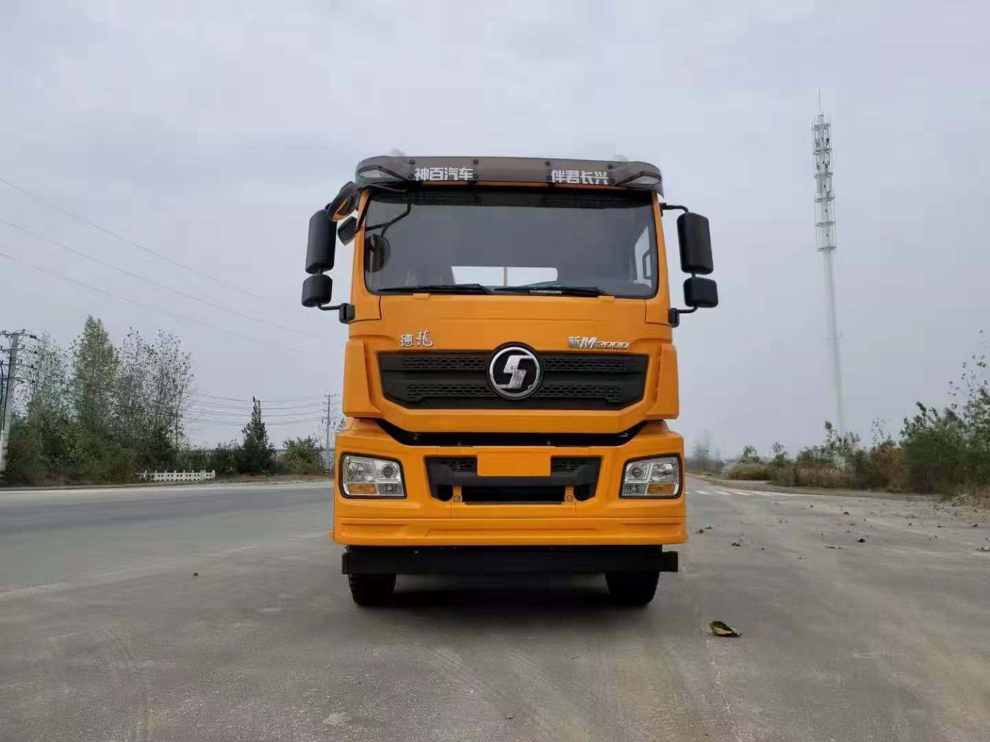 陕汽德龙新M3000重载版8X4平板运输车价格