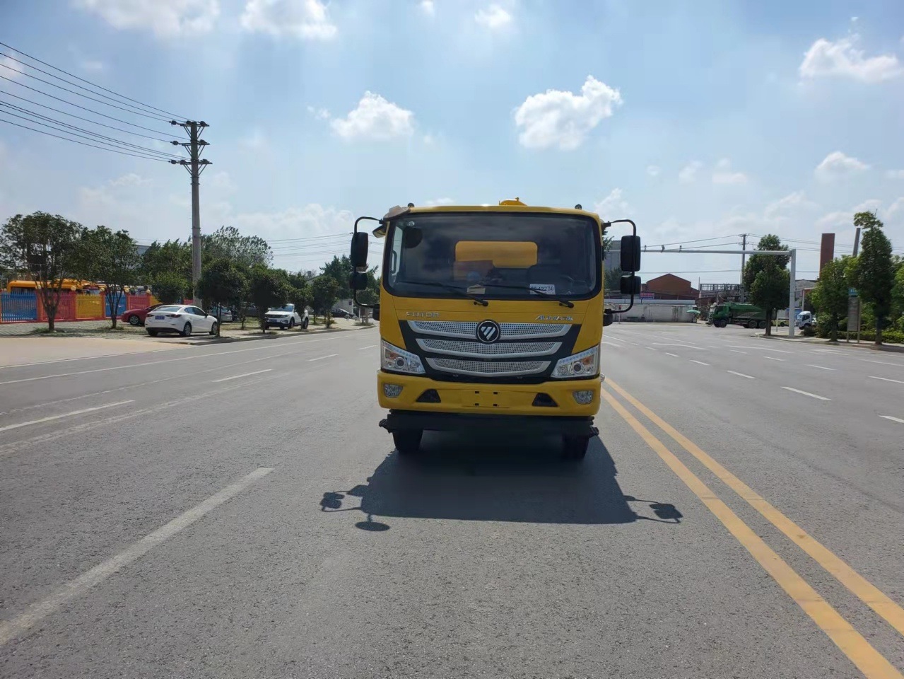 福田欧马可清洗吸污车(上京牌)价格