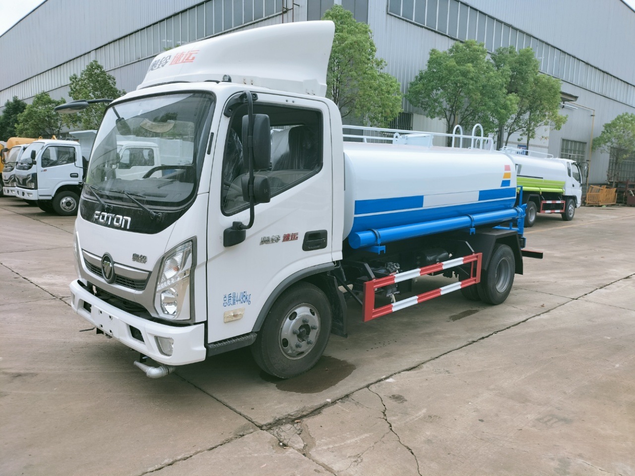 福田奥铃5方洒水车价格