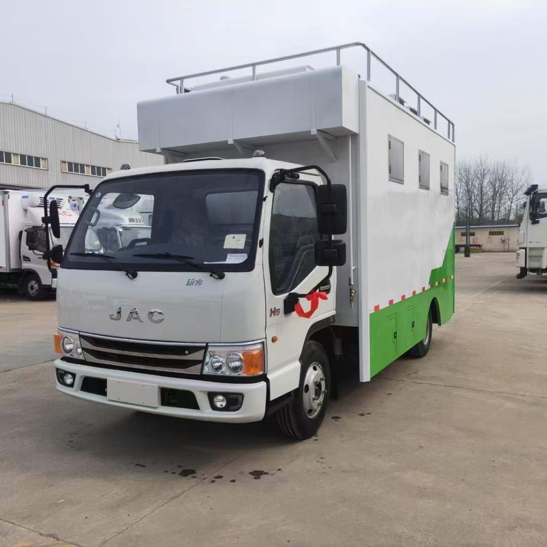 江淮H5餐车 移动扫钱机器！