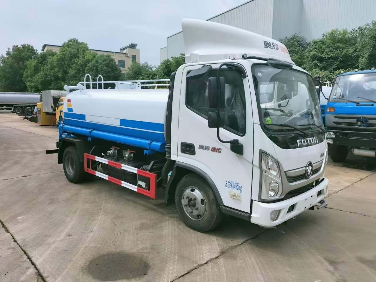 福田奥铃5方洒水车价格
