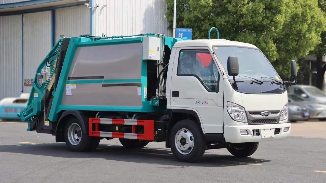 福田‬小卡之星3l国六4.8方压缩垃‬圾车价格